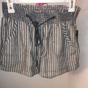 NWT forever21 Large striped shorts